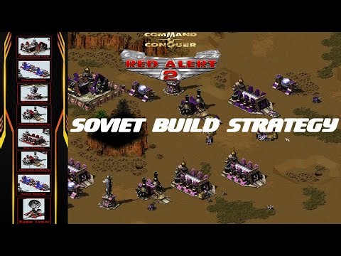 Red alert 2 | Soviet Build Strategy to win 80% of your match | with explicated gameplay (Commentary)