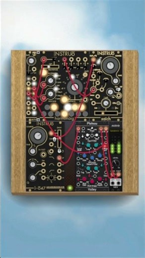 Generative patch with Instruō modules in VCV Rack Patch