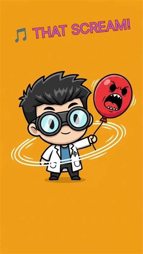 The Screaming Balloon Experiment – Science or Sorcery? #ytshorts #experiements