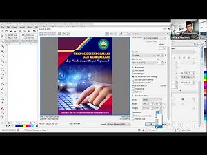 Teknik Dasar Desain | Cara Desain Buku dengan Corel Draw, Sangat Mudah!!!