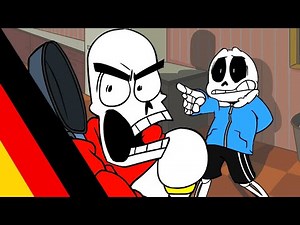 UNDERTALE Animated Short | Funny Bones ! [German Fandub]