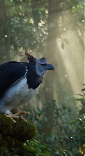 Harpy Eagle Dive Attack | The Most Powerful Raptor of the Rainforest