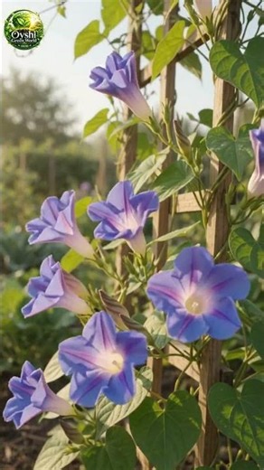 Morning Glory Growth Time-lapse: Seed to Bloom! 🌸🌱 #garden