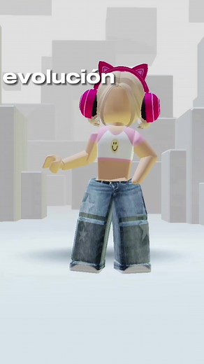 Evolución de mis avatares en Roblox | Cambiarte de avatar si eres chica en Roblox