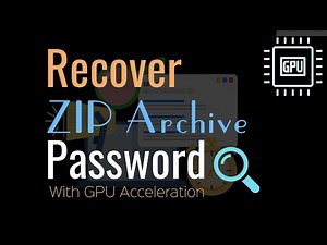 How to Recover ZIP Password with GPU