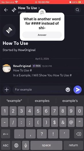 Discord Lessons From ‪@HalfCookRice‬