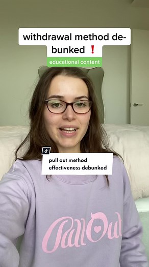 The pull-out method being 80% effective sounds quite promising however if you compare it to other contraceptive methods it ranks low in comparison. You could also look at it that there’s a 20% risk of pregnancy 🫄 #elvie #pulloutgame #pulloutmethod #withdrawalmethod #contraception #contraceptionawareness #pregnancy