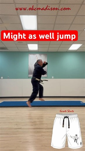 What's this jump? #karate #bunkai