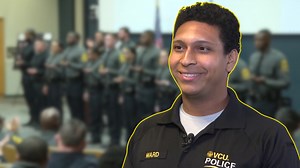 Recent grad returns to campus as VCU Police officer: 'We are people outside of just the uniform'