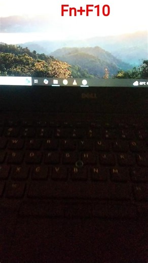 Laptop Keyboard Light on Trick #shortcutskeys #shortvideo #computer #tips
