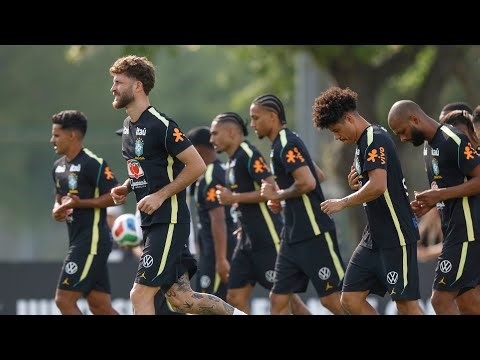 The national team's training session defines the starting lineup! Ancelotti innovates to face Fra...