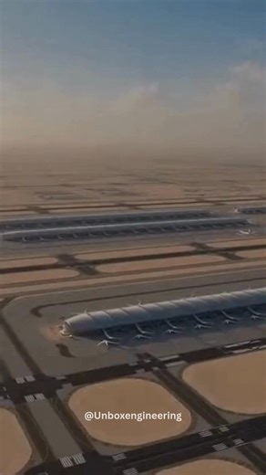 Dubai has begun constructing a record-breaking aviation mega-project: a $35 billion airport designed to become the largest and most advanced in the world. With 400 gates, five parallel runways, and the ability to handle 260 million passengers per year, the new Al Maktoum International Airport will redefine the future of global air travel. • The airport will be five times the size of the current Dubai International Airport, transforming the region into the planet’s biggest aviation hub. • Five ru