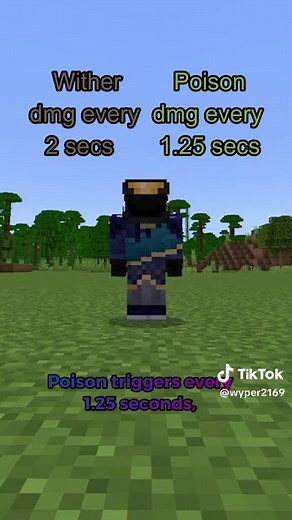 Which is Better: Poison or Wither? | In this video I settle the debate of which Minecraft effect is better. For this video I compare the wither and poison effects. This video also has a slightly different format to my usual video, I'm trying to experiment new things. #minecraft #gaming #minecraftbedrock #gamingontiktok