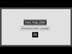 Max/MSP/Jitter Introductory Course | 06 | Transform Cold Inlets into Hot Inlets