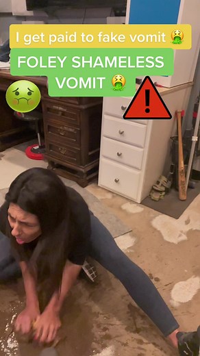 Guess Who Vomited? Foley Sound Shameless ASMR