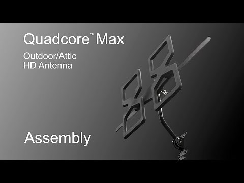 64587: GE UltraPro QuadCore Antenna - Assembly