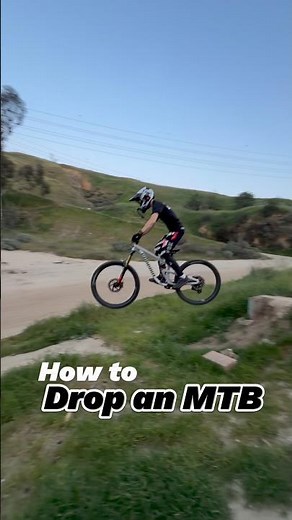 How to drop on an MTB