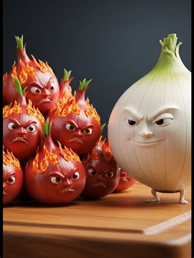 Creative Food Comparison in Animation