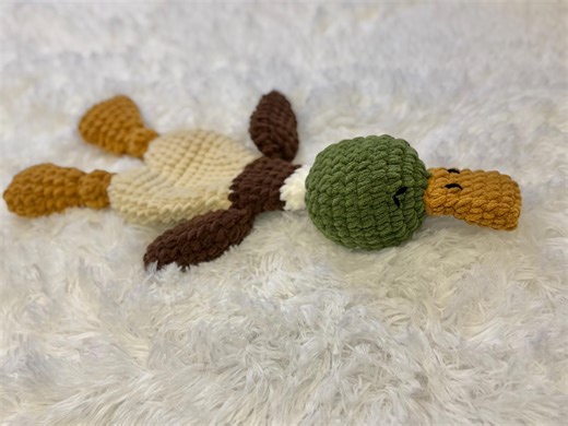 Mallard Duck Lovey Crochet Pattern - Etsy