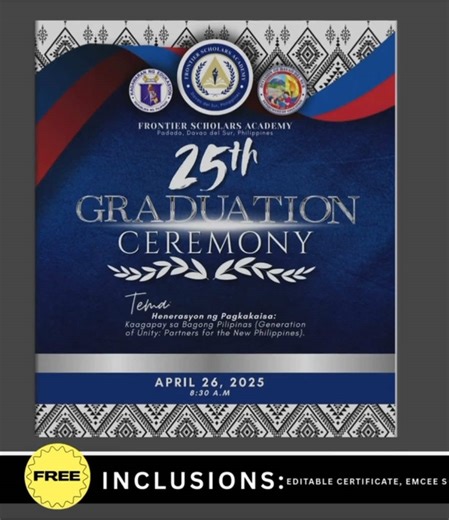 Affordable Graduation Program Templates for 2025