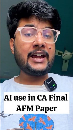 CA Final AFM Paper Review #cafinal #AFM #cafinalmay2026