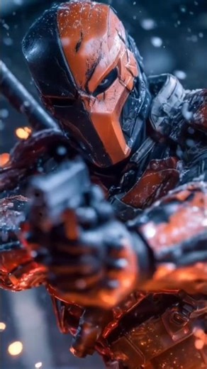 Transformation en Deathstroke 🔥 #ia #audiovisuel #transformation #deathstroke #transition #edit #vfx