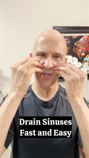 Drains Sinuses Fast and Easy! #drmandell #sinuses #health #healing