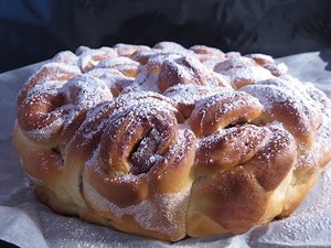 Recette de brioche bouclette à la crème de marrons