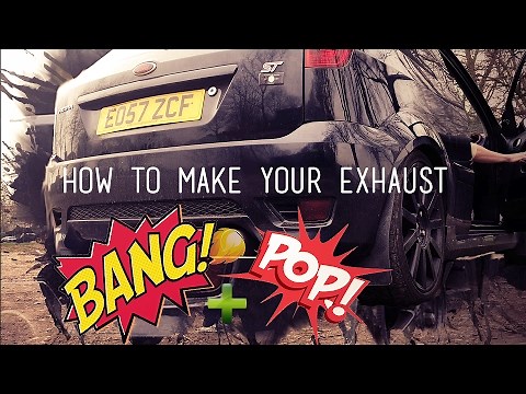 How To Make Your Exhaust Pop, Bang and Crackle