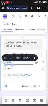 Step by Step on how to create quiz on google forms.