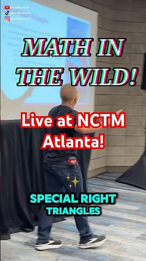 Special Right Triangles IRL!