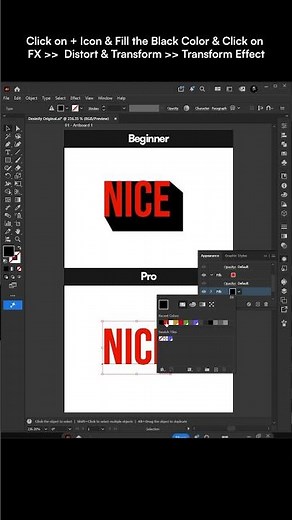 Professional Text Shadow Technique for Stunning Designs in illustrator