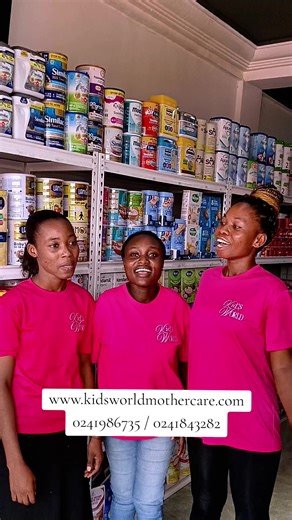 Kid’s World Mothercare - Ghana's Premier Mothercare Visit :www.kidsworldmothercare.com Send us DM, WhatsApp to order. 📞0241986735 / 0241843282 🚚WE DELIVER AT A FEE. Follow us for more : @kidsworld__gh @kidsworldretail FB page: kidsworld_gh TikTok: kidsworld_gh 📍visit our Retail shop @ East Legon hill Nanakrom opp. Heartland Pharmacy OR 📍Visit us for wholesale & Retail @ Madina Rawlings circle #kidsworld_gh #ghana #mothercareghana #ghanamothercare