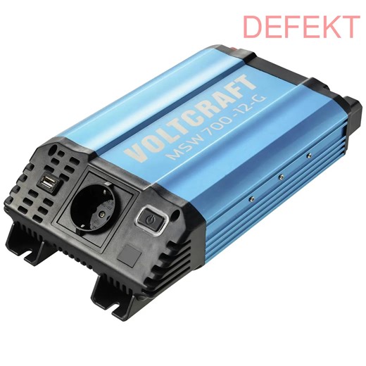 VOLTCRAFT Wechselrichter MSW 700-12-G – nur 21,00 € | second circle