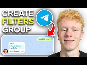 How To Create Filters In Telegram Group