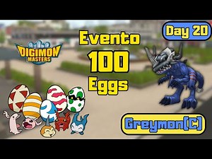 020. Greymon (C) - 100 Egg Event/2025 - Digimon Masters Online