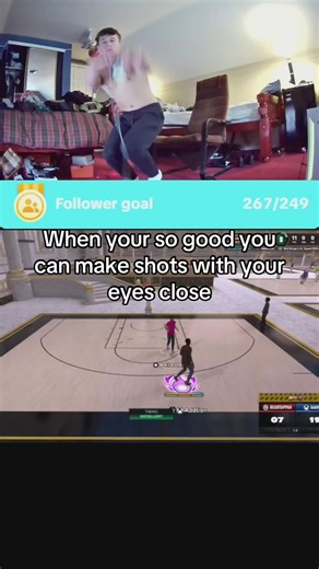 No eyes 👀 = No problem #2k26 #funny #livehighlights #tiktoklive | eyes