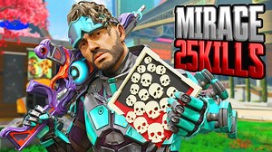 AMAZING Mirage 25 KILLS and 5,100 Damage Apex Legends Gameplay Season 20 » Apex Legends 情報局