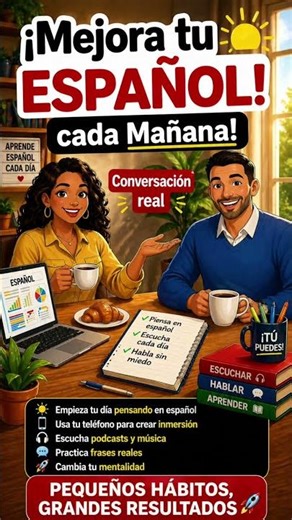 Improve Your Spanish Daily ☀️ Simple Habits That Actually Work!