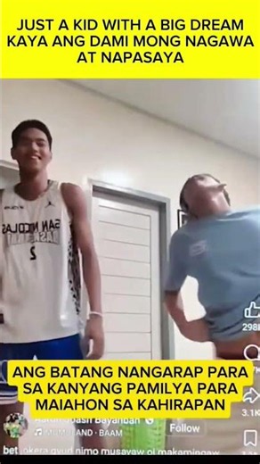 BATA PALANG MALAKI NA ANG PANGARAP PARA SA PAMILYA