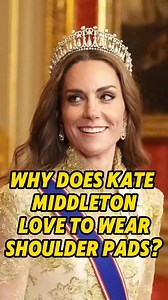 Why does Kate Middleton love to wear shoulder pads | About Princess Royal