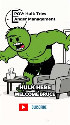 POV: Hulk Tries Anger Management…
