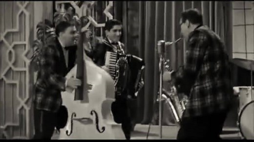 Remember today Rudy Pompilli Born as Rudolph Clement “Pompilii” in 1924, the Pennsylvania native quickly achieved success as a saxophonist. In 1955 he joined Billy Haley and His Comets. Instantly, he became the band’s most extroverted and famous player. He is best known for his on stage rolling and diving with his saxophone. Pompili set the bar for showmen of the high energy, rock and roll saxophone world. Rudy Pompilli died of lung cancer in 1976 ( February 5 ) attributed to second hand tobacco