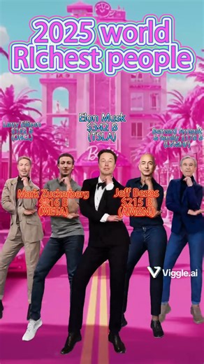 The Richest People In The World as of 2025/12/21 #馬斯克 #特斯拉 #甲骨文 #臉書 ##祖克伯 #LVMH #亞馬遜 #貝佐斯 | 林昌興-興哥TalkShow