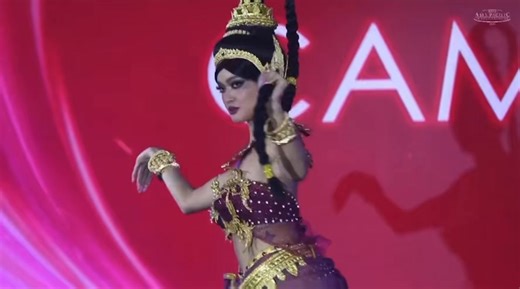 57K views · 3.9K reactions | NATIONAL COSTUME OF CAMBODIA  NEANG ROM SAY SOK by Vireak tengchhutboran Miss Asia Pacific International Miss Asia Pacific International Cambodia Thank you Review តាមអារម្មណ៍ for video  #neangromsaysok #missasiapacificcambodia #MissAsiaPacificInternational #Cambodia #khmer #nationalcostume | Mealyann Nita Saing | Facebook