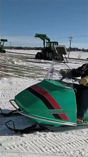 1972 Johnson Skee Horse Vintage Snowmobile
