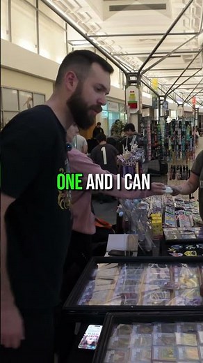 He was HUNTING ALL SHOW For This Card @ Trainers Backpack Vendor Expo November 2025