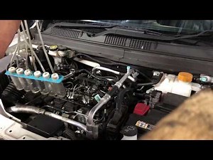 Vauxhall Antara (fuel injector replacement, leak off test, injector coding)