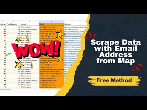 How to Scrape Data from Google Maps for Free with Email | Cold Outreach Made Easy for Marketers!
