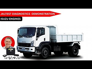 ISUZU ENGINES DIAGNOSTICS DEMONSTRATION WITH JALTEST